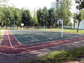 Резиновое покрытие для баскетбольных площадок