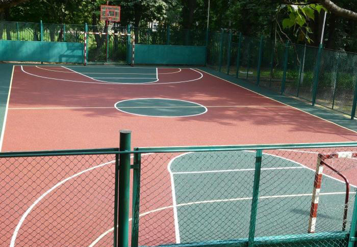 Покрытие для баскетбольной площадки - Компания Комплекс Маф